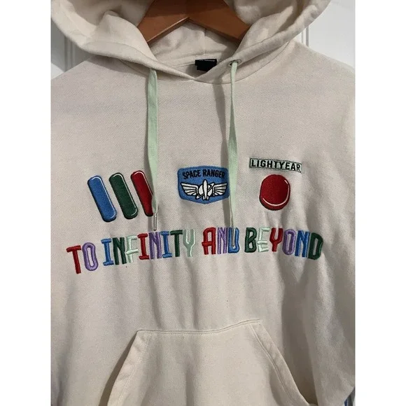 Pixar Our Universe‎ Hoodie Womens Multicolor XS Toy Story Buzz Lightyear - Picture 2 of 6